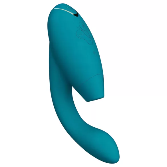 Womanizer Duo 2 - G taško vibratorius ir klitorinis stimuliatorius - žalias