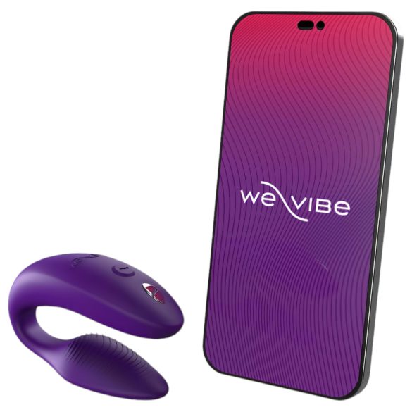 We-Vibe Sync - porų vibratorius - išmanus, įkraunamas, nuotolinis - violetinis