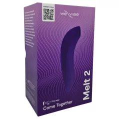   We-Vibe Melt 2 - klitorinis stimulatorius su oro bangomis - violetinis