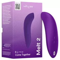   We-Vibe Melt 2 - Programėle valdoma oro bangų klitorio stimuliatorius (violetinis)