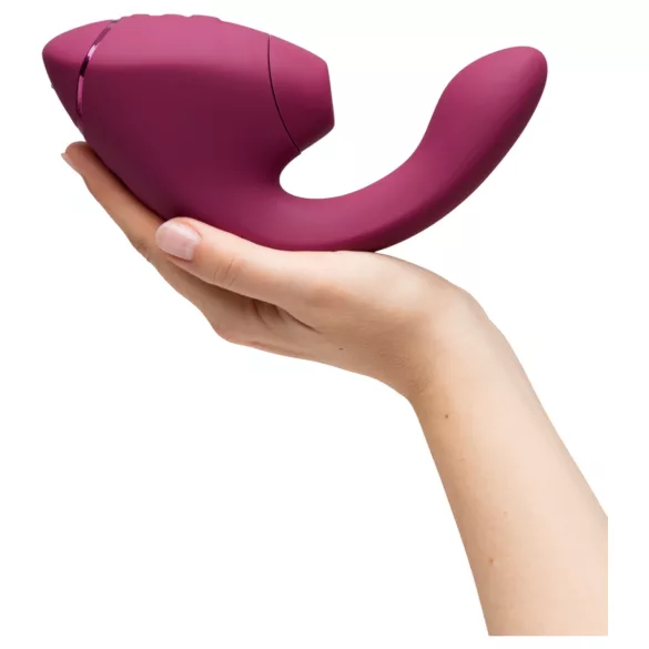 „Womanizer Next Duo“ - 2 viename G taško vibratorius (rožinis)