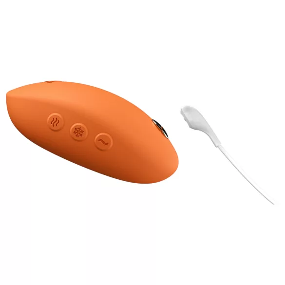 We-Vibe Temp - šaldantis ir šildantis klitorio vibratorius (oranžinis)