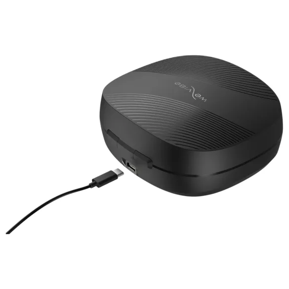 We-Vibe Chorus Pro - poromis skirtas vibratorius su programėle ir nuotolinio valdymo pulteliu (violetinis)