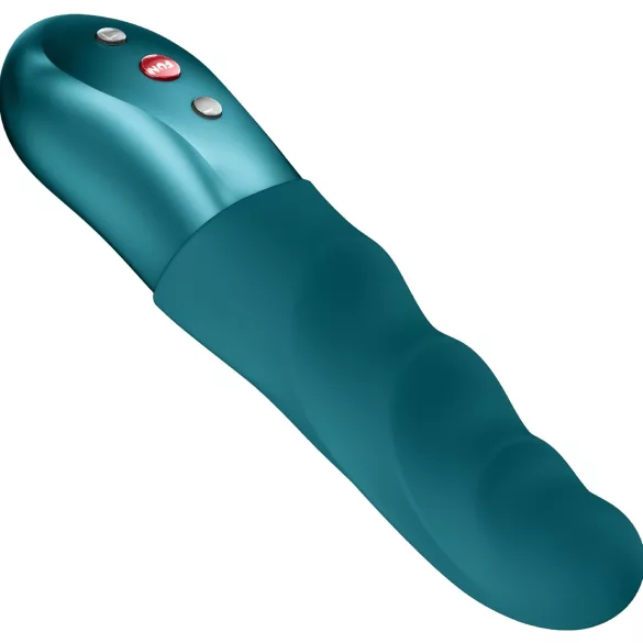 Fun Factory Stronic Petite - rievėtas vibratorius (žalias)