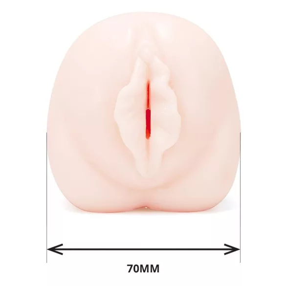 TAMASHII Nenutrūkstamas orgazmas - anime dirbtinė vagina masturbatorius (natūrali spalva)