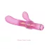 Magic Stick - vibratorius su keičiamais antgaliais (rožinis)