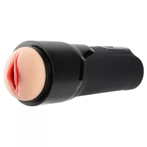 OTOUCH Airturn 4 - siurbimo ir vibracijų automatinis masturbatorius (juodas)