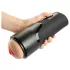 OTOUCH Airturn 4 - siurbimo ir vibracijų automatinis masturbatorius (juodas)
