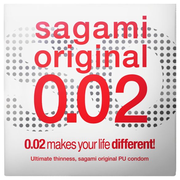 Sagami Original 0,02 - prezervatyvas - 55 mm - 1 vnt