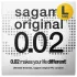 Sagami Original 0,02 L - prezervatyvas - 58mm - 1 vnt