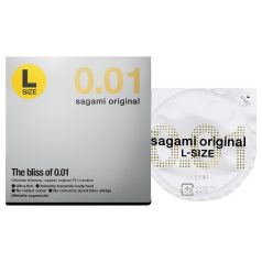 Sagami Original 0,01 L - prezervatyvas - 58mm - 1 vnt