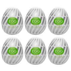 TENGA Egg Brush - masturbatorius vyrams - 6 vnt.