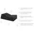 Liberator Wedge/Ramp - sekso pagalvių rinkinys 2 vnt - juodos