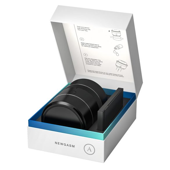 Arcwave Voy - masturbatorius vyrams - spaudžiantis sukamas - juodas