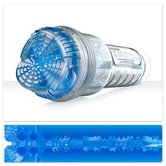 Fleshlight Turbo Core - masturbatorius su siurbimo efektu - mėlynas