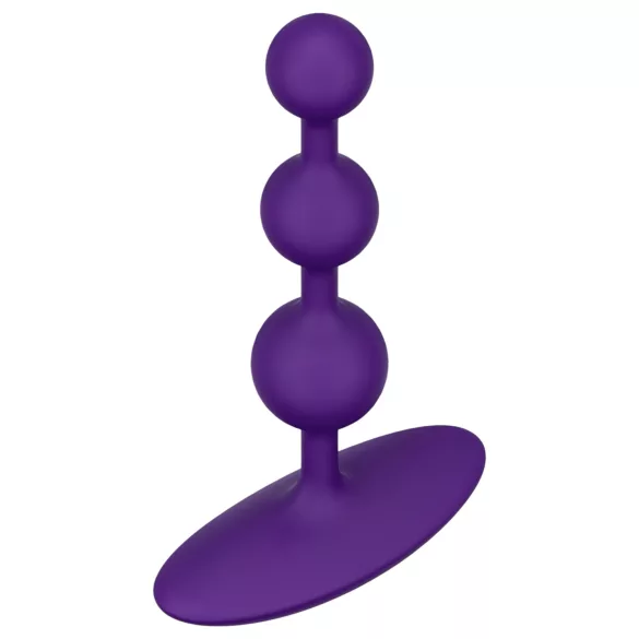 ROMP Amp - analinis dildo su perliukais - silikonas - violetinis
