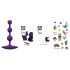 ROMP Amp - rutulinis analinis dildo (violetinis)