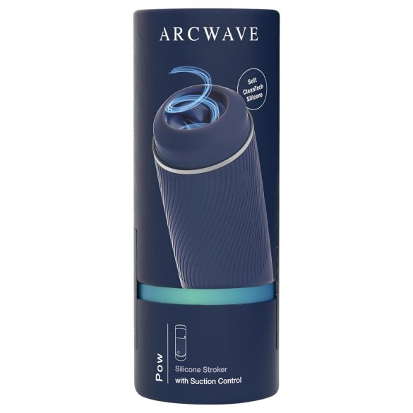 Arcwave Pow - rankinis vakuuminis masturbatorius (mėlynas)