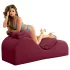 Liberator Esse Lounger - tantra fotelis - reguliuojamas, 3 dalių, raudonas
