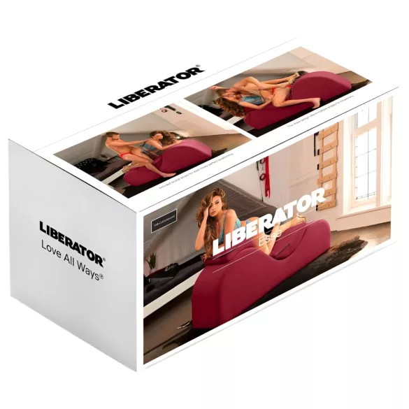 Liberator Esse Lounger - tantra fotelis - reguliuojamas, 3 dalių, raudonas