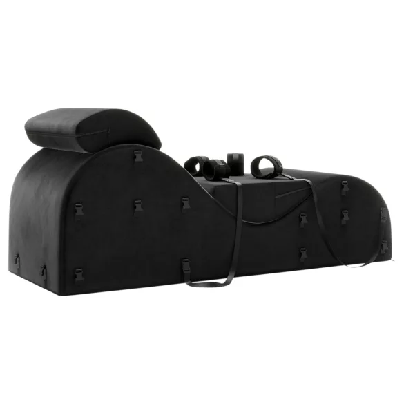 Liberator Black Label Esse - modulinė trijų dalių tantra kėdė (juoda)
