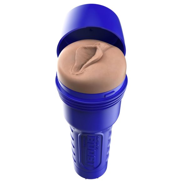 Fleshlight Boost Bang - masturbatorius imitacija vaginos - natūralios spalvos