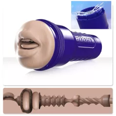   Fleshlight Boost Blow - burnos masturbatorius - realistinis - kūno spalvos