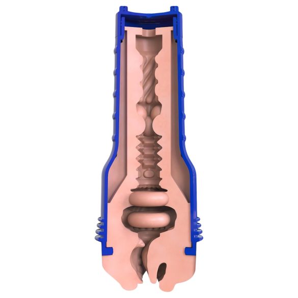 Fleshlight Boost Blow - burnos masturbatorius - realistinis - kūno spalvos