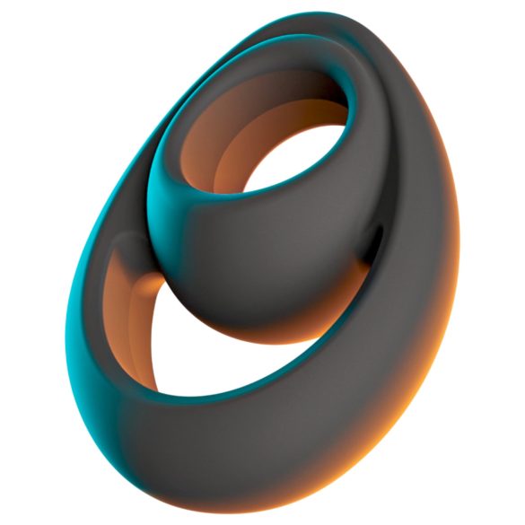 Erecto - penio ir sėklidžių žiedas - juodas