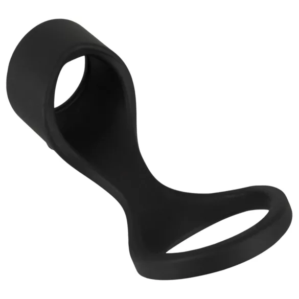 Erecto - penio žiedas 2in1 - juodas