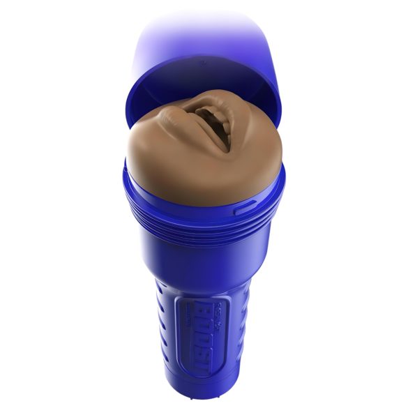 Fleshlight Boost Blow - oralinis masturbatorius - realistiška burna - ruda