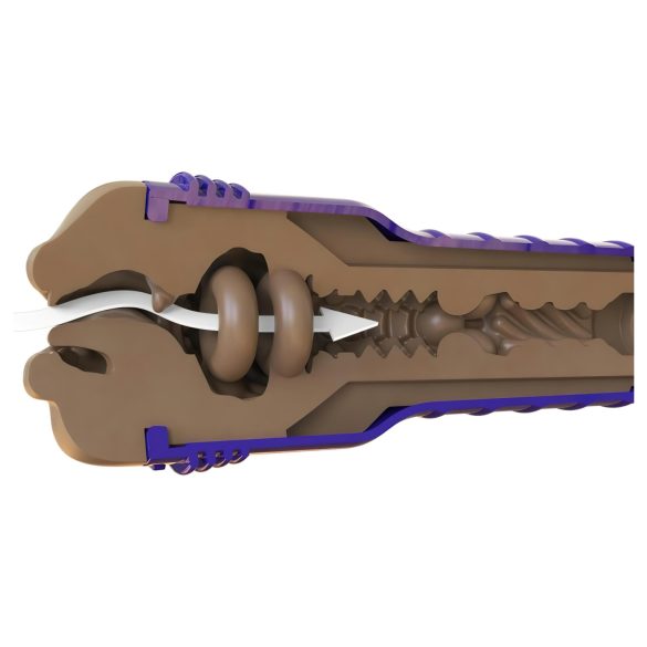 Fleshlight Boost Blow - oralinis masturbatorius - realistiška burna - ruda