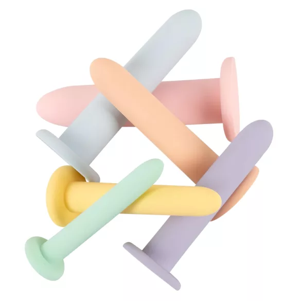 You2Toys - Six in a Row - dildo treniruoklių rinkinys - 6 vnt. (spalvotas)
