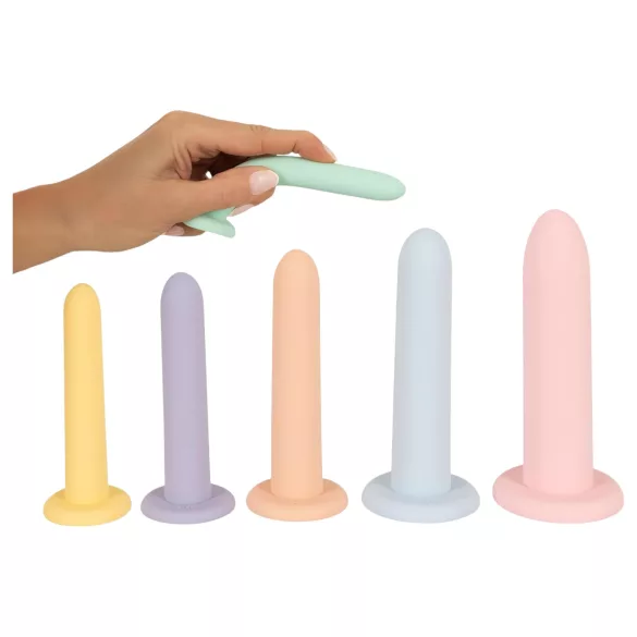 You2Toys - Six in a Row - dildo treniruoklių rinkinys - 6 vnt. (spalvotas)