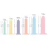 You2Toys - Six in a Row - dildo treniruoklių rinkinys - 6 vnt. (spalvotas)