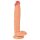 Realistixxx Tikroviškas Milžinas - itin didelis dildo su kapšeliu (natūralus)