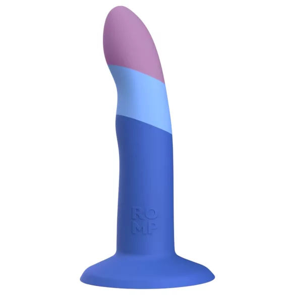 ROMP Piccolo - silikoninis dildo - lankstus - mėlynas/violetinis