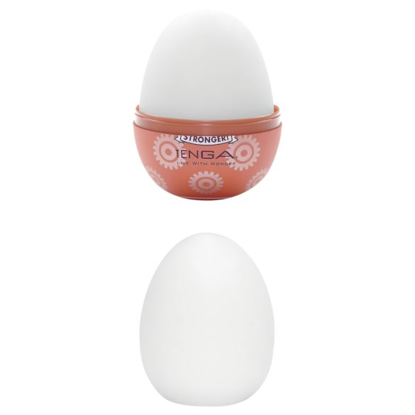 TENGA Egg Gear Stronger - masturbatorius vyrams kiaušinio formos - 6 vnt.