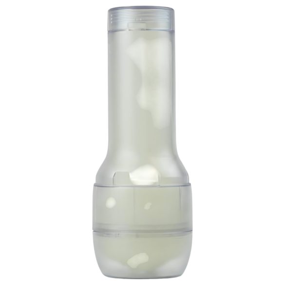 Kiiroo Feel Glow - švytinti dirbtinė vaginėlė - PowerBlow suderinama (balta)