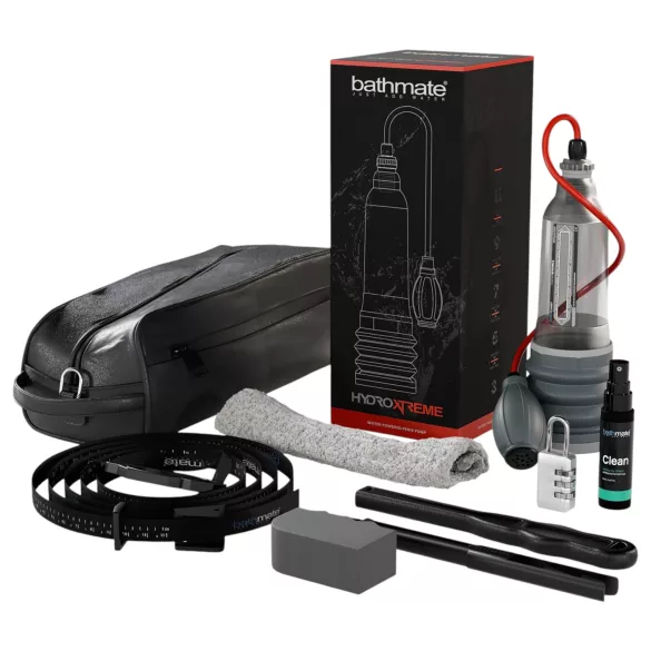 Bathmate HydroXtreme8 - vandens penio pompa - skaidri