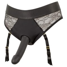 You2Toys – prisegamas dirželis su dildo (juodas)