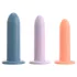 You2Toys - Trys iš eilės - dildo treniruočių rinkinys - 3 vnt. (spalvotas)