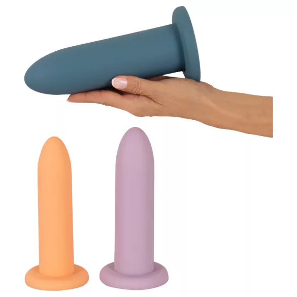 You2Toys - Trys iš eilės - dildo treniruočių rinkinys - 3 vnt. (spalvotas)