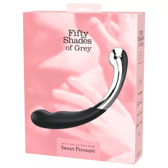 Fifty Shades of Grey - dvigubas dildo - juodas
