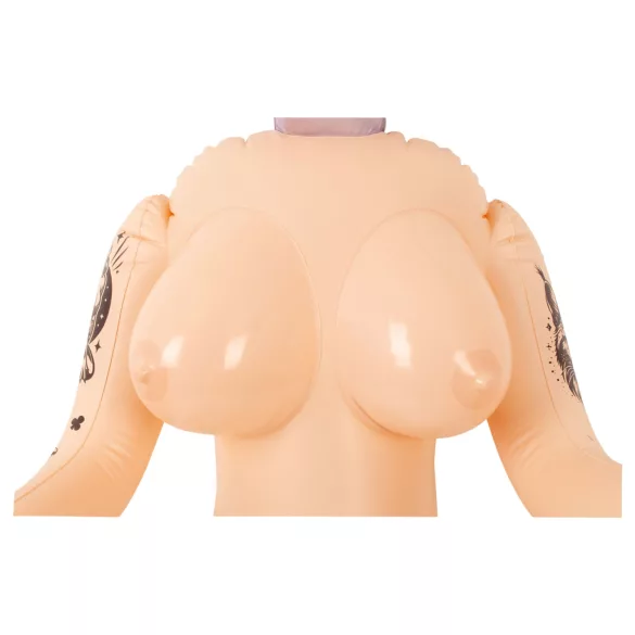 You2Toys - pripučiama tatuiruota sekso lėlė