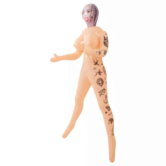 You2Toys - pripučiama tatuiruota sekso lėlė
