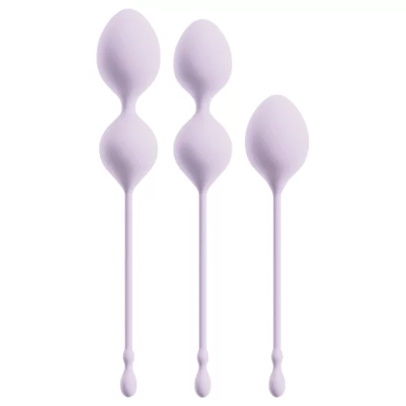 Beau Coeur Elorin - geiša kamuoliukų rinkinys - 3 dalių - violetinė