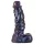 Beasty Cocks Tech-Zilla Bang - monstriškas dildo su siurbtuku (violetinis)