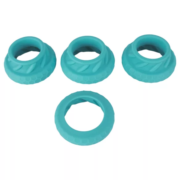 You2Toys - 3 viename penio ir sėklidžių žiedų rinkinys (turkio spalvos)