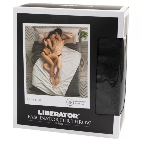 „Liberator“ - vandeniui atspari sekso antklodė (juoda)
